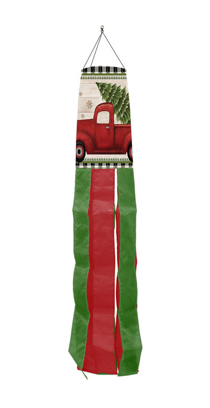 Manche à vent Merry Domnic, Rouge / vert / taupe