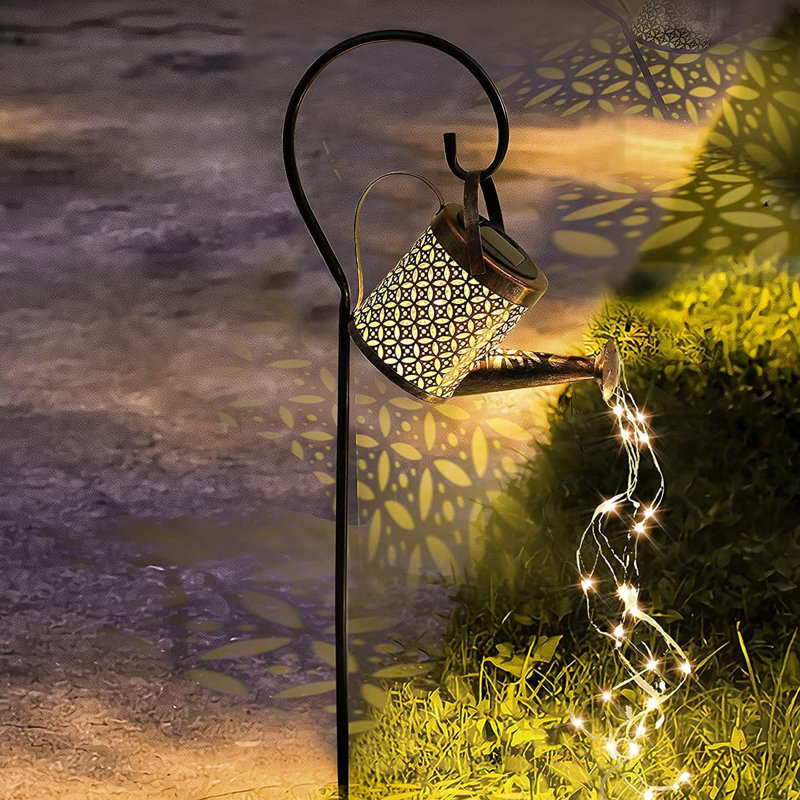 32'' Solar Powered Integrated LED Outdoor Lantern