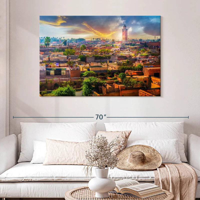 Nicci Moroccan Sunset, 32" H x 48" W