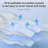 2Pack Cooling Breathable Tofu Pillows-Sky Blue-119336062