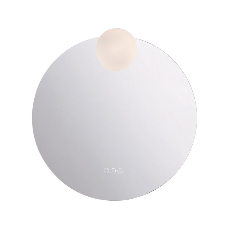 Miroir rond Gia, 24 po x 24 po, Rond