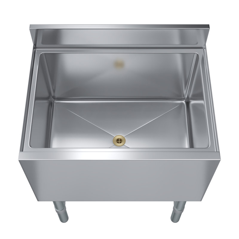 AmGood Underbar Ice Bin 18.5 in. x 24 in. x 30 in.