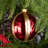 2.9'' Handmade Glass Ball Ornament