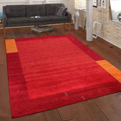 Hallie Southwestern Wool Hand Woven Area Rug