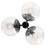 Steel Dimmable Globe Chandelier-581682569-581682570-581682571