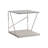 Glass Top End Table