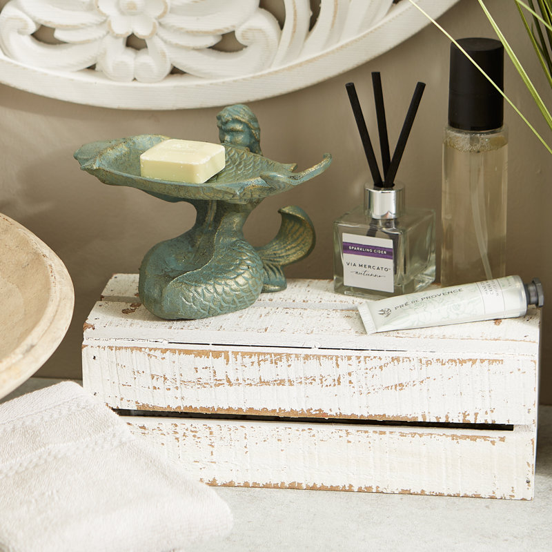 Camariya Iron Single Tier Birdbath