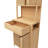 Tall Bamboo Storage Cabinet