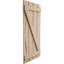 Volets rustiques à quatre planches espacées avec planche en Z (par paire)-88967510-88966779-71284331