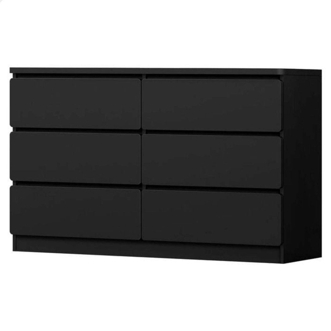 120cm W 6 - Drawer Chest of Drawers