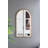 Arch Wood Wall Mirror
