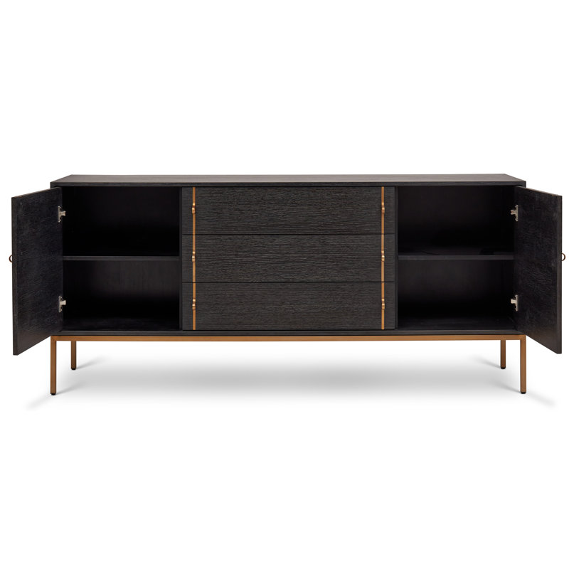Holly 71'' W Sideboard, Charcoal