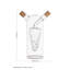 Montela Glass Oil & Vinegar Cruet Set