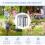 Grand chenil pour chiens recouvert pour l'extérieur-92561311-112214391