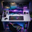 Metal Base Computer Desk