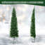 6.89' H Lighted Artificial Fir Christmas Tree