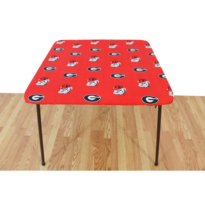 NCAA Outdoor Patio Table Cover, 33" W x 33" D, Georgia