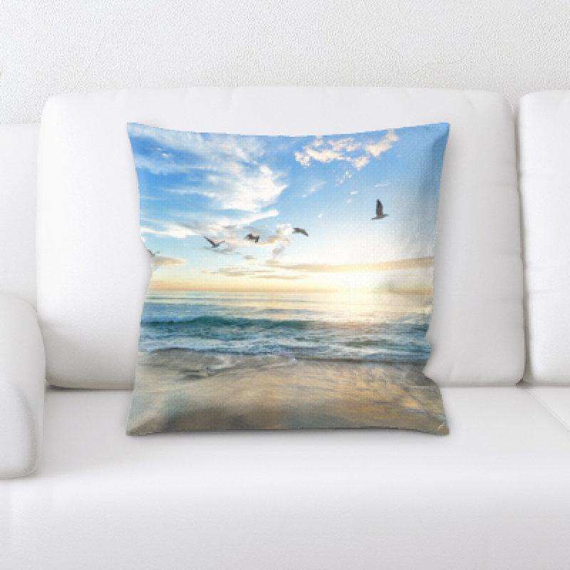 Microsuede Throw Pillow