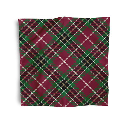Januario Polyester Plaid Square Napkin