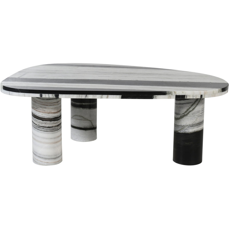 Messina Coffee Table, Panda Marble