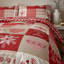 Let It Snow Christmas Duvet Cover Set with Pillowcases-41027298