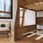 Wood Frame Full XL Over Queen Size Bunk Bed With Storage Shelves And USB Ports-177550538-177550539