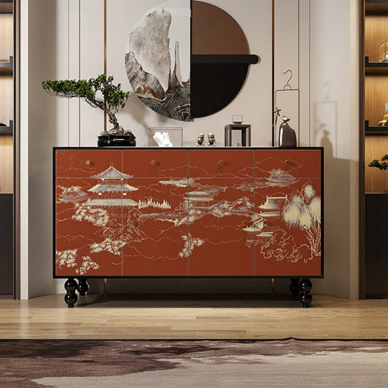 Buffet minimaliste de style chinois