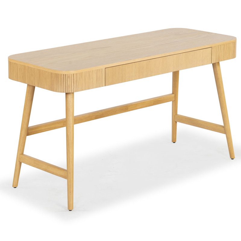 Bureau en bois 1 tiroir Cipriano
