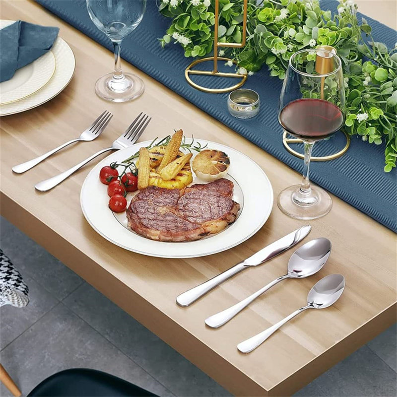 Brayden Studio Cariana 60 Piece Stainless Steel Cutlery Set , Service for 12