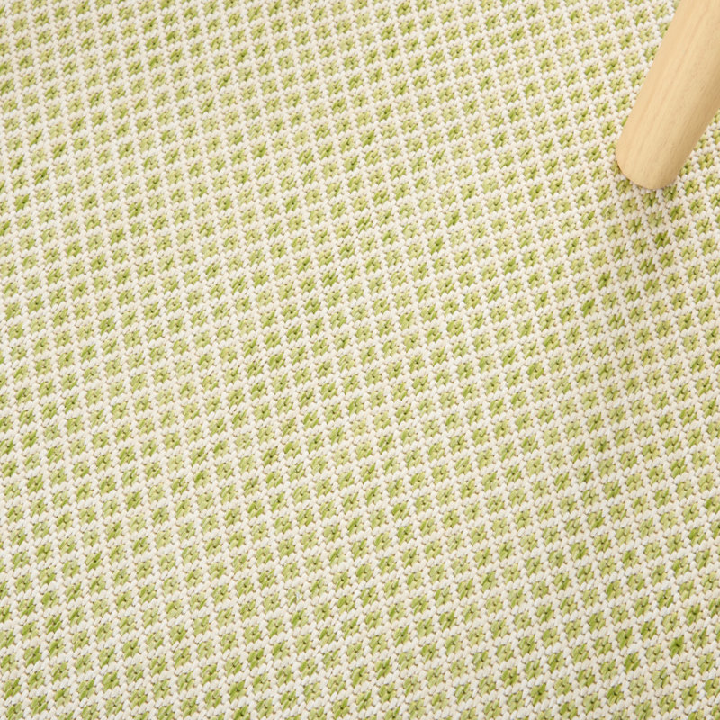 Tapis intérieur / extérieur vert Mccune, Rectangle 8 pi x 10 pi