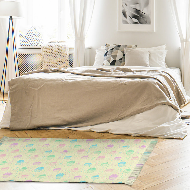 Tapis de zone jaune petits gâteaux classic Mcguigan, Oui