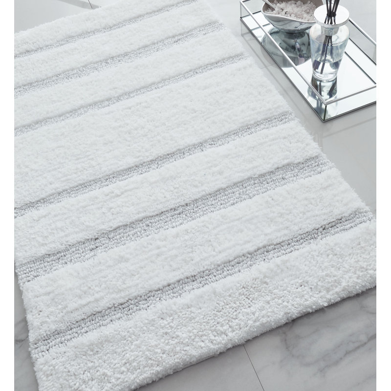 Sparkle Bath Mat, White