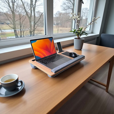 Bureau portatif portable - Bureau d'ordinateur portable multi-usage