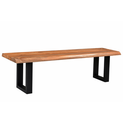 Banc Sheesham Wood Brown Home