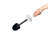 Slim Round Holder, Metal  Removable Plastic Liner Tall  Bathroom Toilet Brush, Soft Touch White-113862393