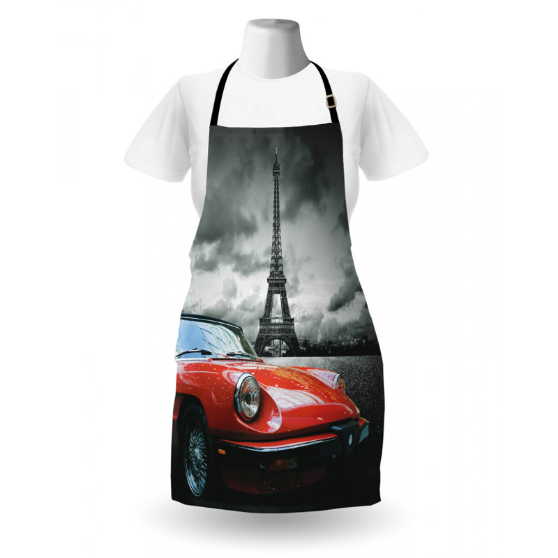 Tablier de voiture italienne en tour eiffel