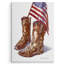 « cowboy bottes i » par paul mathenia, reproduction d’art sur toile tendue-19704887