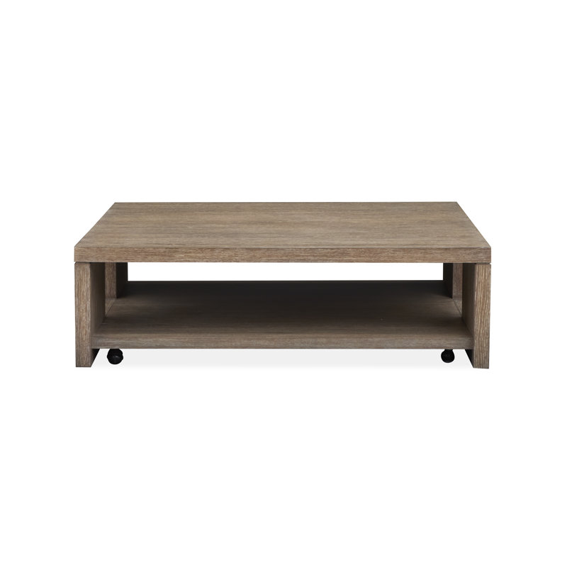 Gragg Square Cocktail Table With Casters