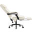 Fauteuil de bureau à 6 points de massage ergonomique et vibrant avec massage par vibration et dossier haut inclinable avec repose-pieds-1563122744