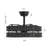 18.5" Rattan Caged Ceiling Fan With Light Kit And Remote Control-1279727883