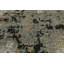 Tapis indien moderne et abstrait 6 x 8
