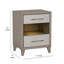Petite table de chevet 2 tiroirs Cape