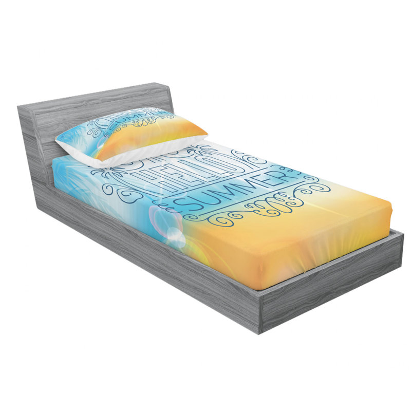 Microfiber Sheet Set, Twin XL Sheet Set with Fitted Sheet