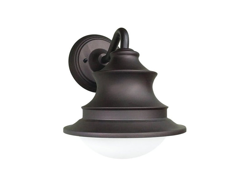 Lanterne DEL extérieure 10-1/2 po, 3000 K (noire)