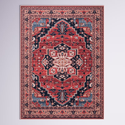 Tapis oriental rouge / beige Chenard