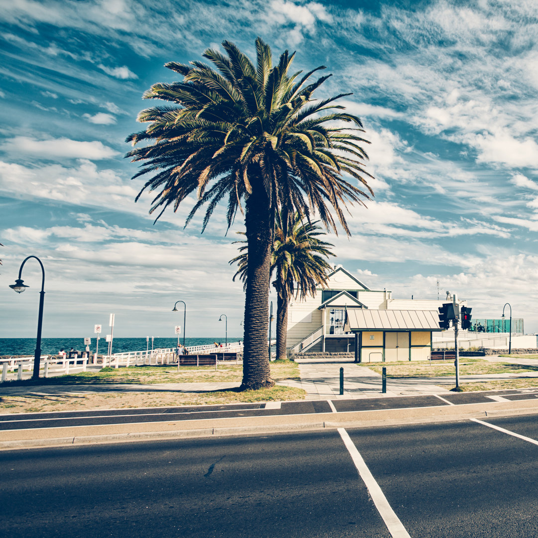 Hafen Melbourne - Leinwandbild