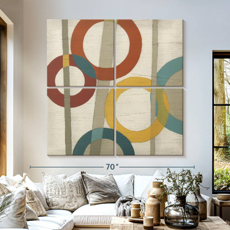 Avery Circular Logic I, 57'' H x 57'' W