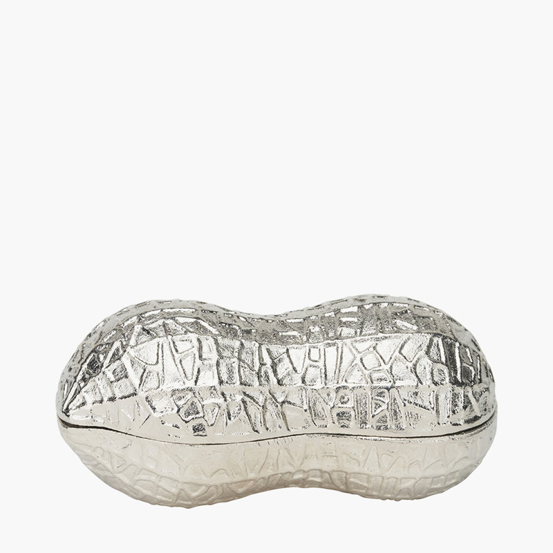 Aluminum Decorative Bowl, Silver