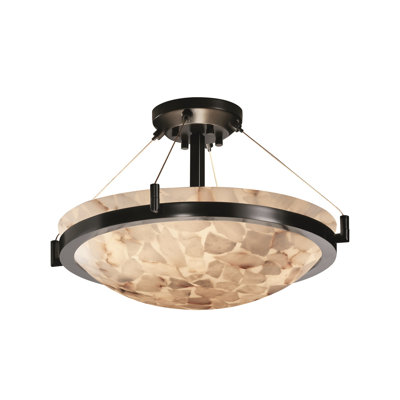 Garvyn LED Semi Flush Mount