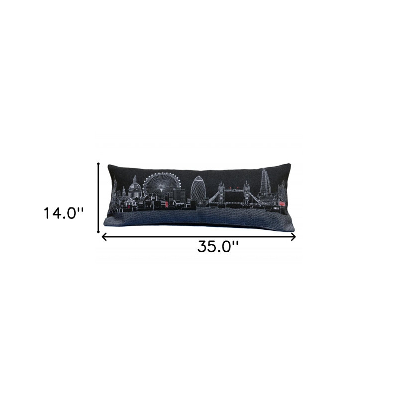 Coussin London, Noir